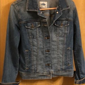 Old Navy faded jean jacket.